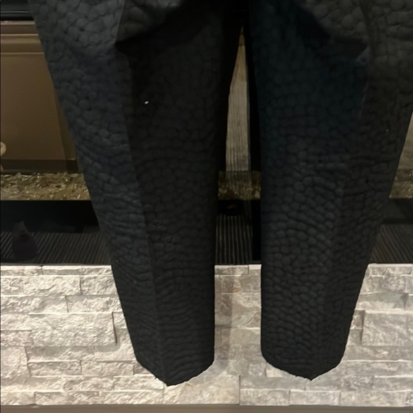 Banana Republic Black Patterned Pants size 10 - Picture 9 of 15